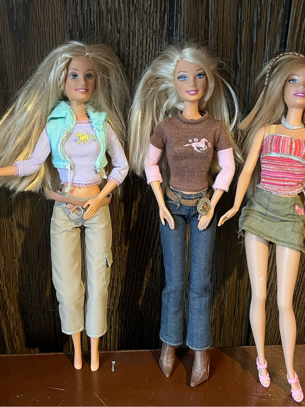 Lot of 3 - Y2K Barbie Dolls 2007-2011